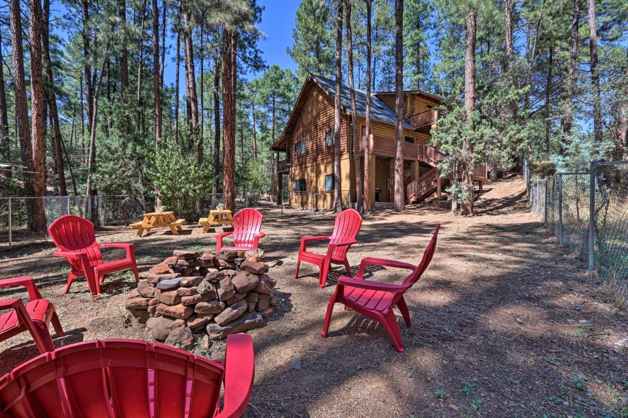 Strawberry Cabin With 2-Story Deck Dogs Welcome! Pine Luaran gambar